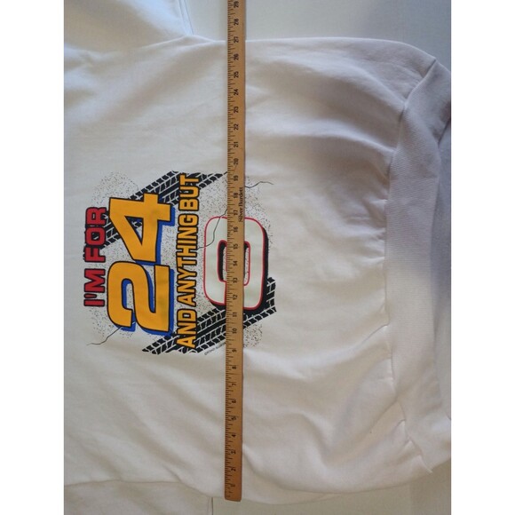 VINTAGE 95 Jeff Gordon And Dale Earnhardt Sr Sweatshirt 3XL Jerzees Nascar - Picture 7 of 11